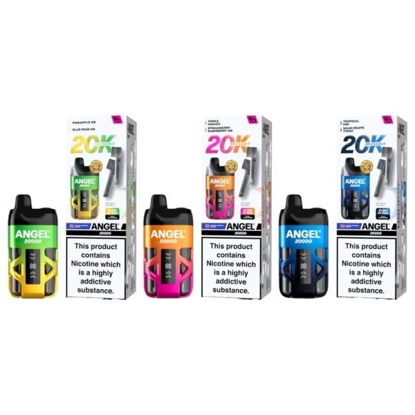 20mg Angel 20K by Vapes Bars Holiday Edition Prefilled Pod Vape Kit