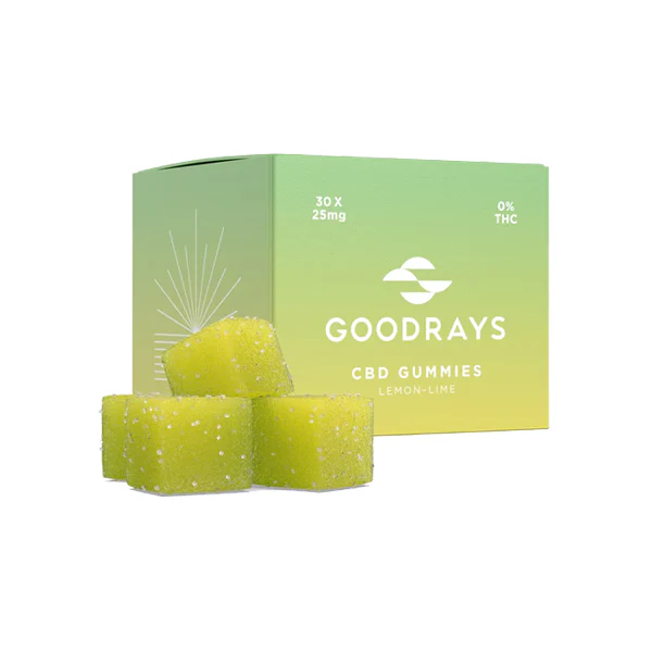 Second image of Goodrays 750mg CBD Gummies - 30 Pieces